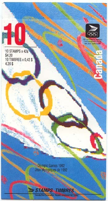 1992 CDN - BK146c (SB156) $4.20 Summer Olympics (red 10)